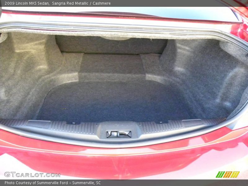 Sangria Red Metallic / Cashmere 2009 Lincoln MKS Sedan