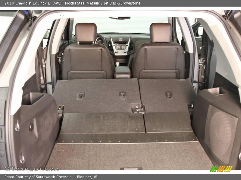 Mocha Steel Metallic / Jet Black/Brownstone 2010 Chevrolet Equinox LT AWD