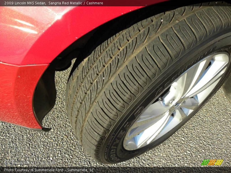 Sangria Red Metallic / Cashmere 2009 Lincoln MKS Sedan