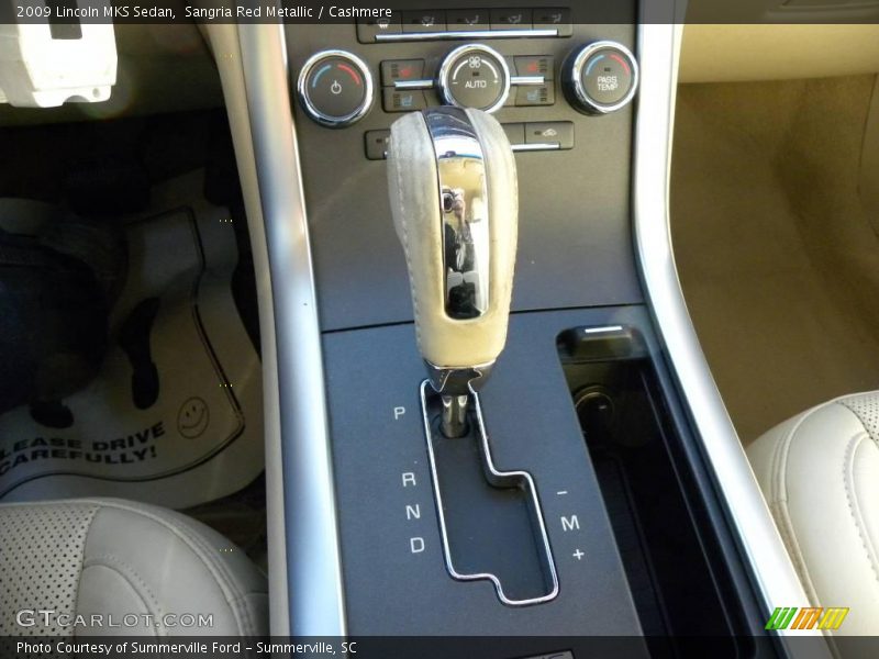 Sangria Red Metallic / Cashmere 2009 Lincoln MKS Sedan