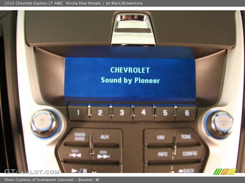 Mocha Steel Metallic / Jet Black/Brownstone 2010 Chevrolet Equinox LT AWD