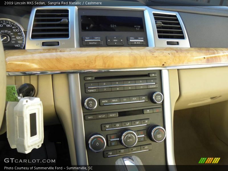 Sangria Red Metallic / Cashmere 2009 Lincoln MKS Sedan