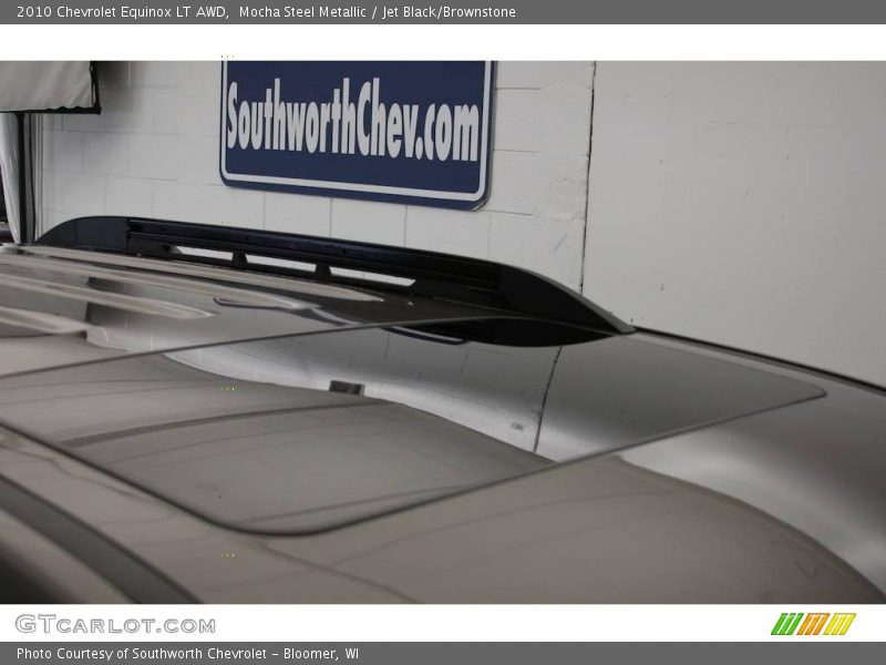 Mocha Steel Metallic / Jet Black/Brownstone 2010 Chevrolet Equinox LT AWD