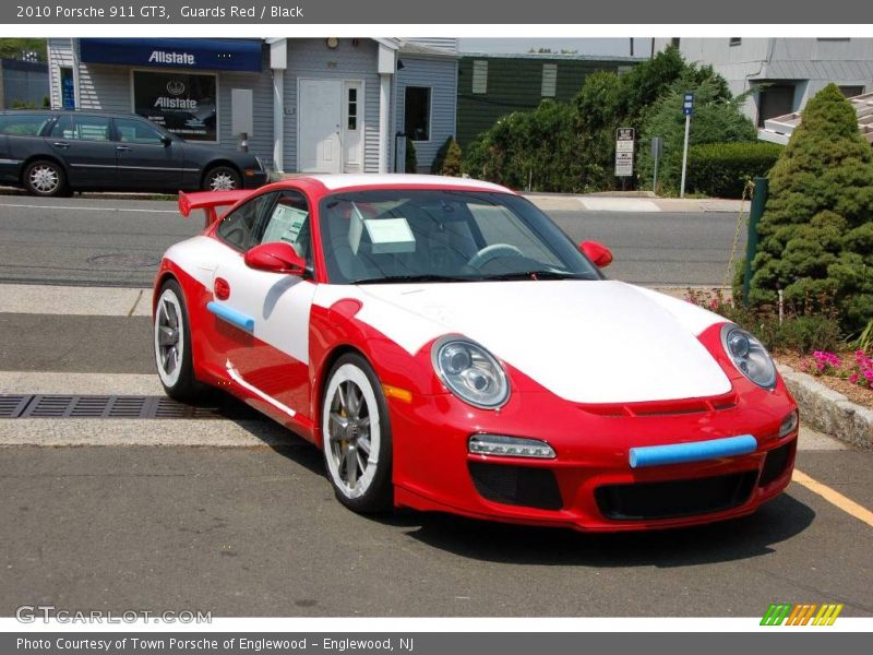 Guards Red / Black 2010 Porsche 911 GT3