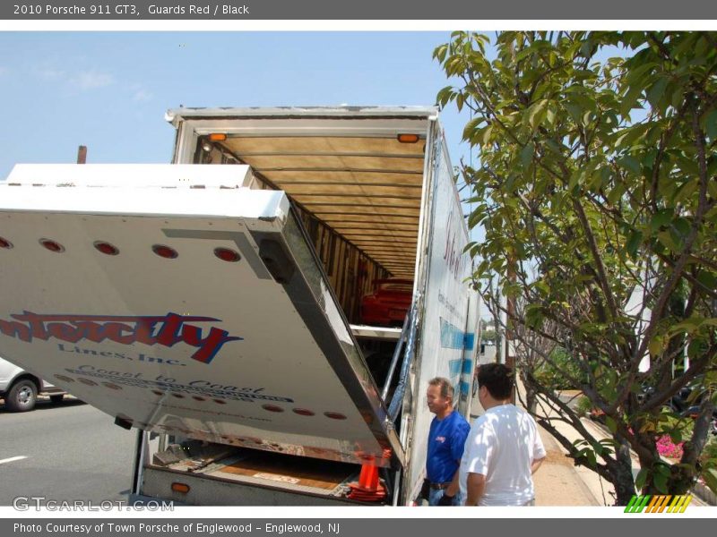 Guards Red / Black 2010 Porsche 911 GT3