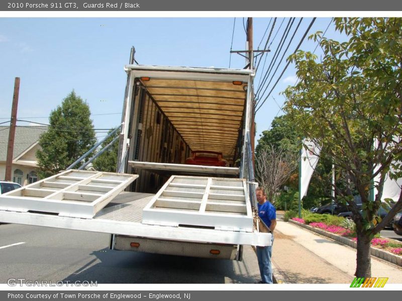 Guards Red / Black 2010 Porsche 911 GT3