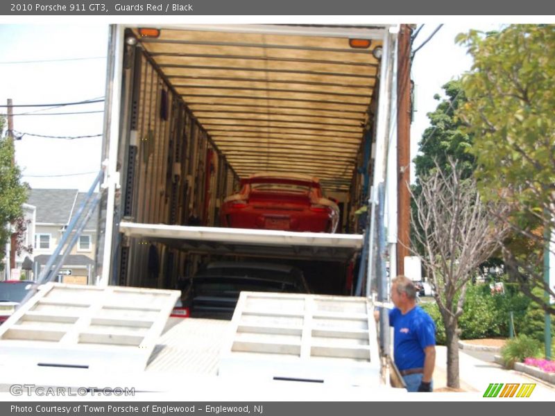 Guards Red / Black 2010 Porsche 911 GT3