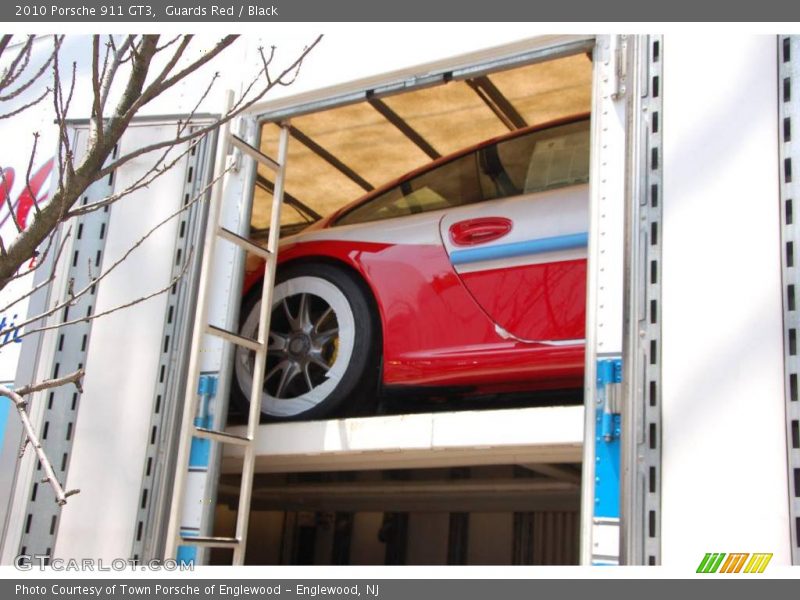 Guards Red / Black 2010 Porsche 911 GT3