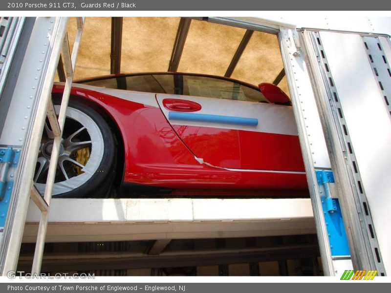Guards Red / Black 2010 Porsche 911 GT3