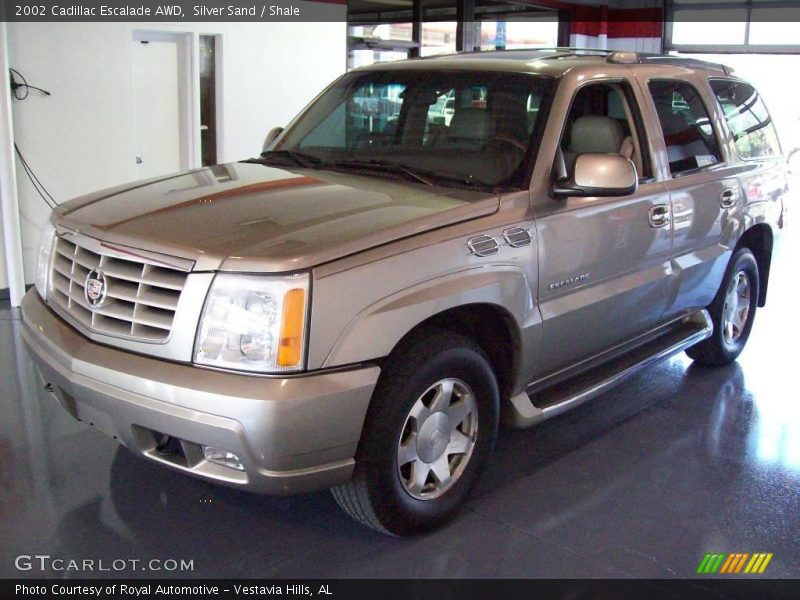 Silver Sand / Shale 2002 Cadillac Escalade AWD