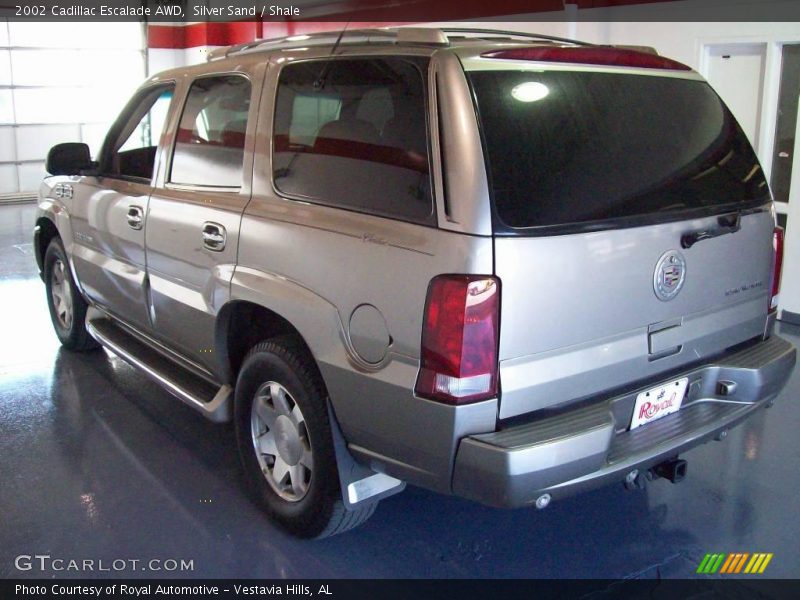 Silver Sand / Shale 2002 Cadillac Escalade AWD