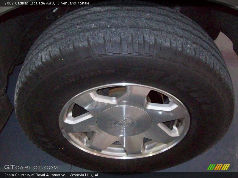 Silver Sand / Shale 2002 Cadillac Escalade AWD