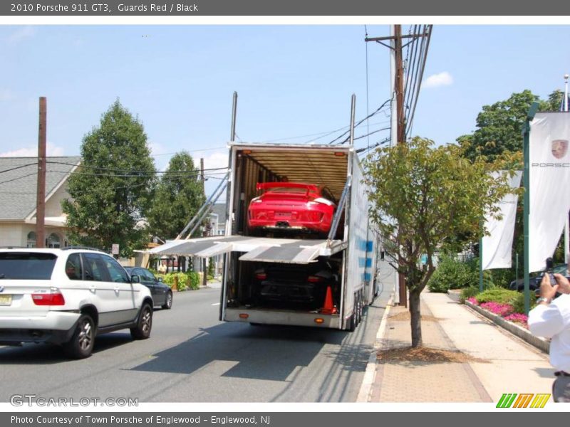 Guards Red / Black 2010 Porsche 911 GT3