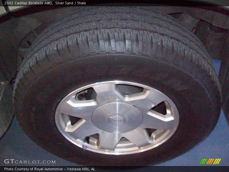 Silver Sand / Shale 2002 Cadillac Escalade AWD