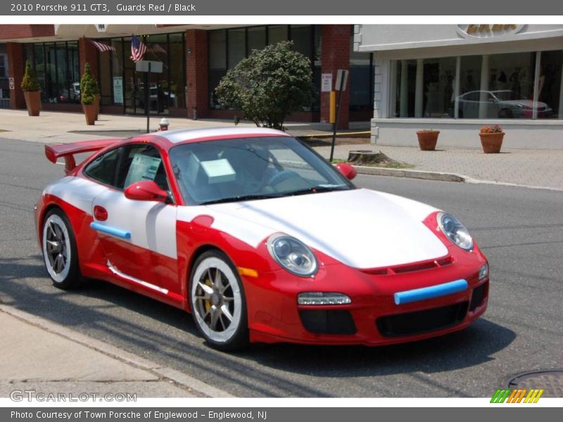 Guards Red / Black 2010 Porsche 911 GT3