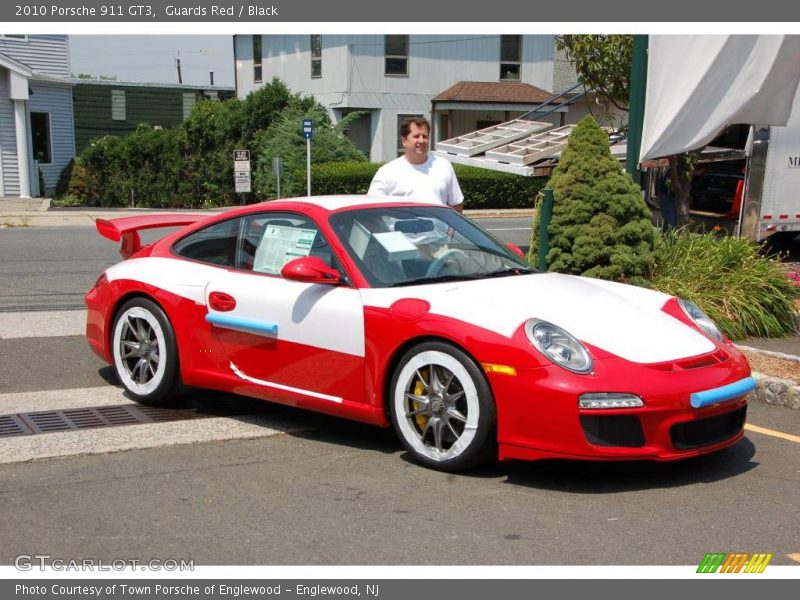 Guards Red / Black 2010 Porsche 911 GT3