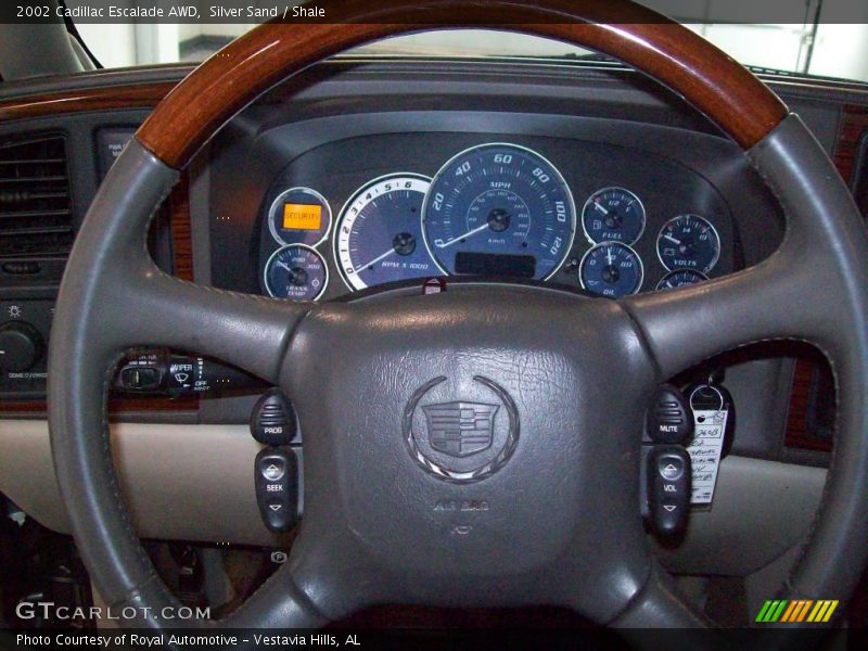 Silver Sand / Shale 2002 Cadillac Escalade AWD
