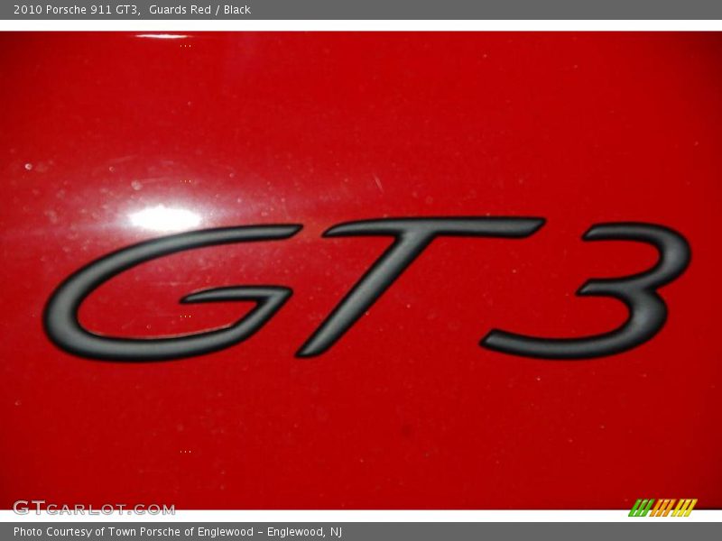 Guards Red / Black 2010 Porsche 911 GT3