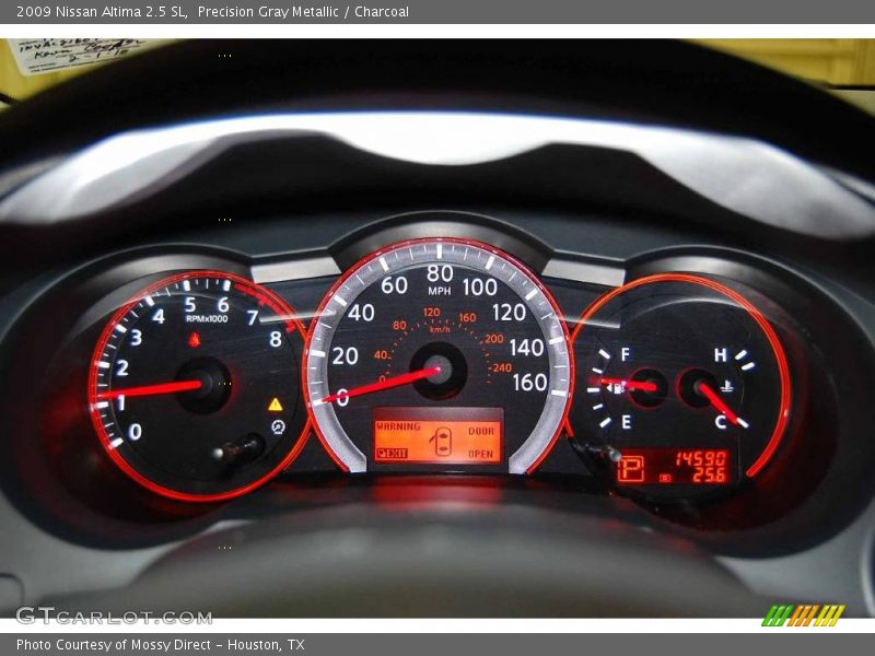 Precision Gray Metallic / Charcoal 2009 Nissan Altima 2.5 SL