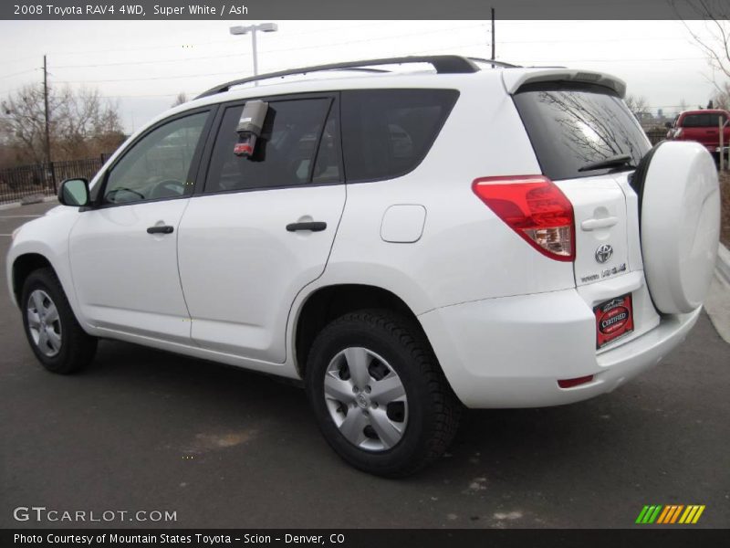 Super White / Ash 2008 Toyota RAV4 4WD