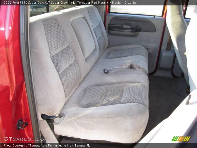 Toreador Red Metallic / Medium Graphite 2001 Ford F250 Super Duty XLT Super Crew 4x4
