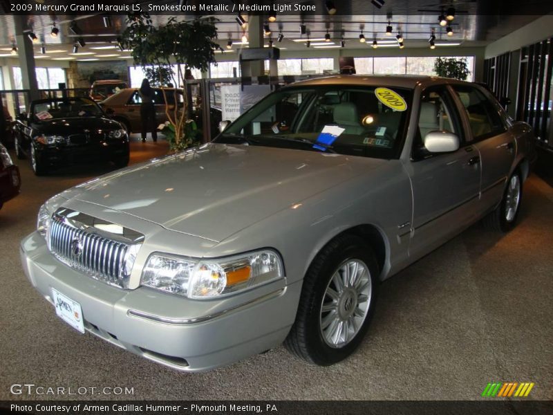 Smokestone Metallic / Medium Light Stone 2009 Mercury Grand Marquis LS