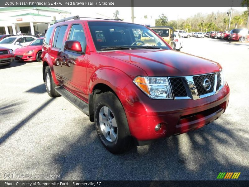 Red Brawn Pearl / Graphite 2006 Nissan Pathfinder SE 4x4