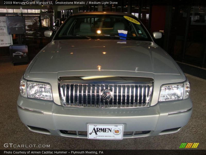 Smokestone Metallic / Medium Light Stone 2009 Mercury Grand Marquis LS