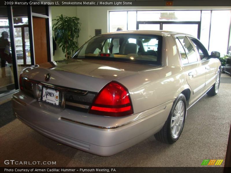 Smokestone Metallic / Medium Light Stone 2009 Mercury Grand Marquis LS