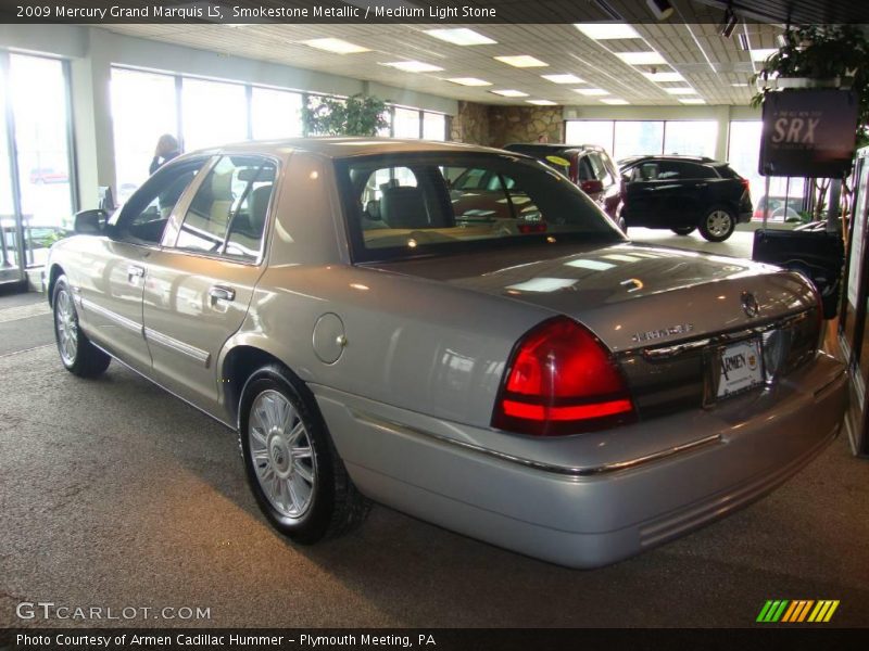 Smokestone Metallic / Medium Light Stone 2009 Mercury Grand Marquis LS