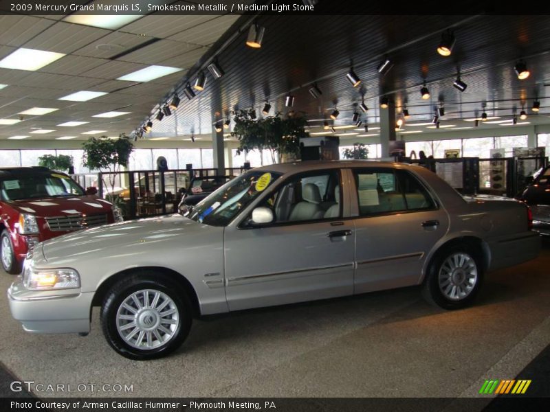 Smokestone Metallic / Medium Light Stone 2009 Mercury Grand Marquis LS