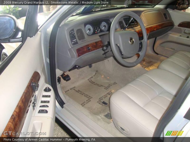 Smokestone Metallic / Medium Light Stone 2009 Mercury Grand Marquis LS