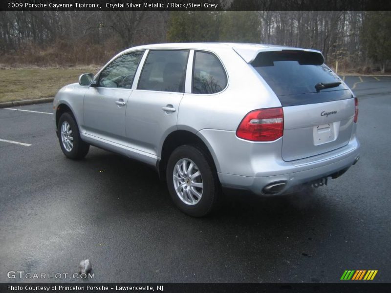 Crystal Silver Metallic / Black/Steel Grey 2009 Porsche Cayenne Tiptronic