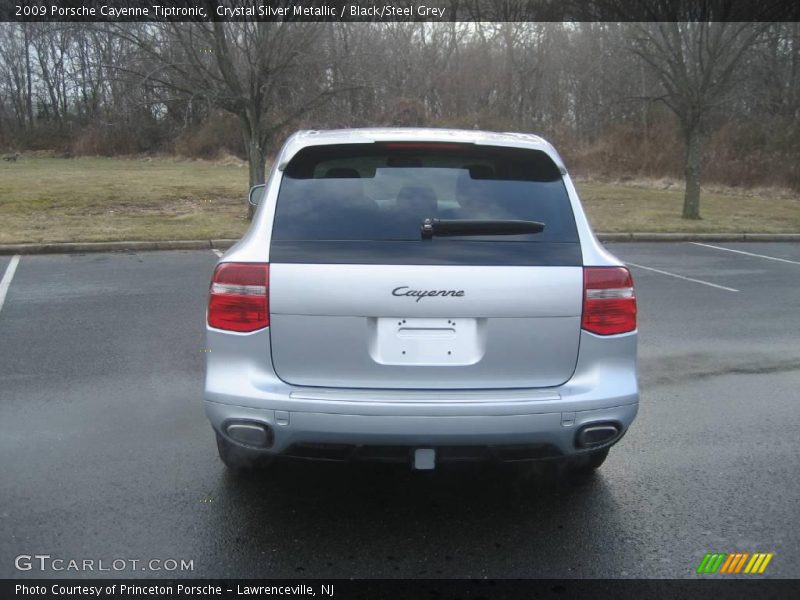 Crystal Silver Metallic / Black/Steel Grey 2009 Porsche Cayenne Tiptronic