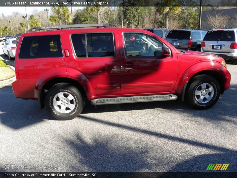 Red Brawn Pearl / Graphite 2006 Nissan Pathfinder SE 4x4