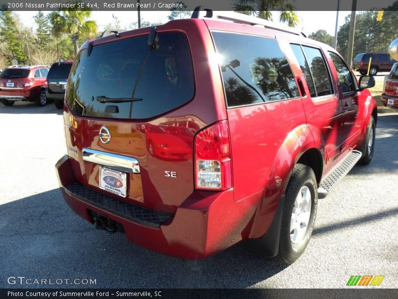 Red Brawn Pearl / Graphite 2006 Nissan Pathfinder SE 4x4