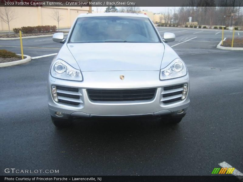 Crystal Silver Metallic / Black/Steel Grey 2009 Porsche Cayenne Tiptronic