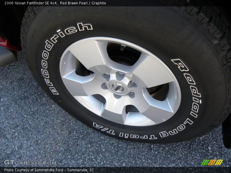 Red Brawn Pearl / Graphite 2006 Nissan Pathfinder SE 4x4