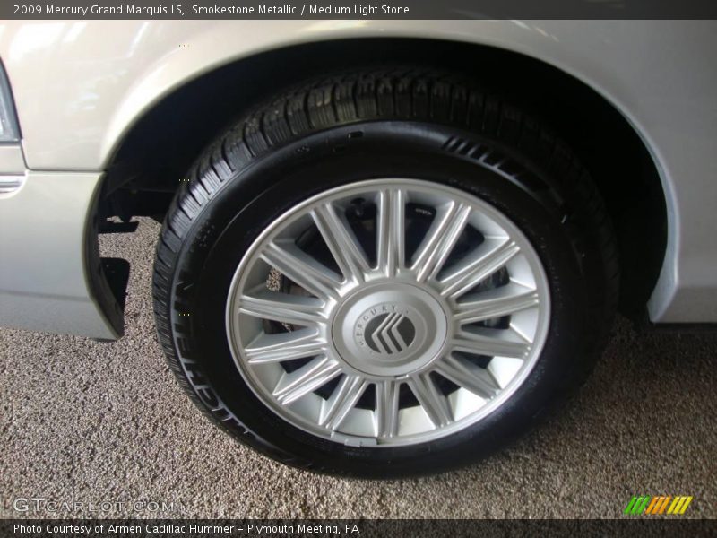 Smokestone Metallic / Medium Light Stone 2009 Mercury Grand Marquis LS