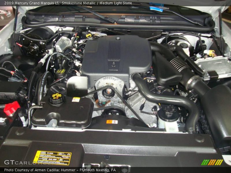 Smokestone Metallic / Medium Light Stone 2009 Mercury Grand Marquis LS