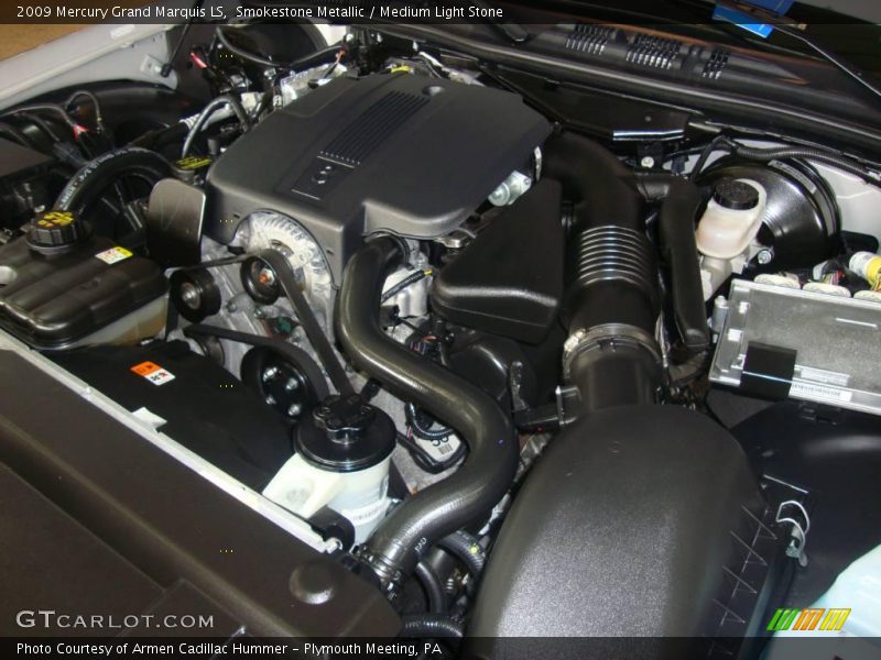 Smokestone Metallic / Medium Light Stone 2009 Mercury Grand Marquis LS