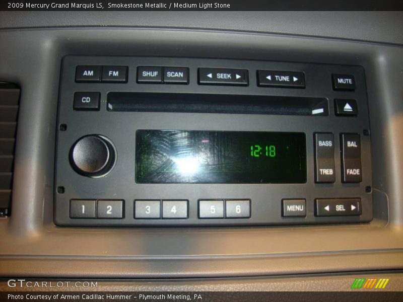 Smokestone Metallic / Medium Light Stone 2009 Mercury Grand Marquis LS