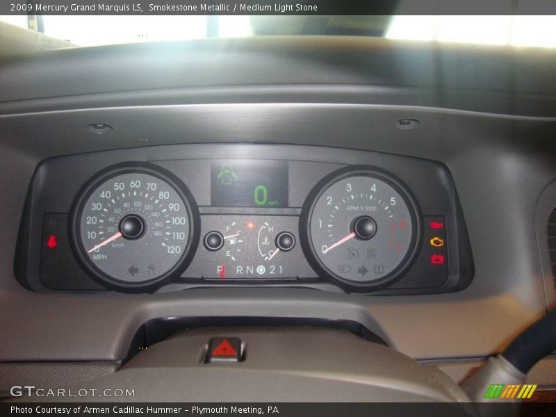 Smokestone Metallic / Medium Light Stone 2009 Mercury Grand Marquis LS