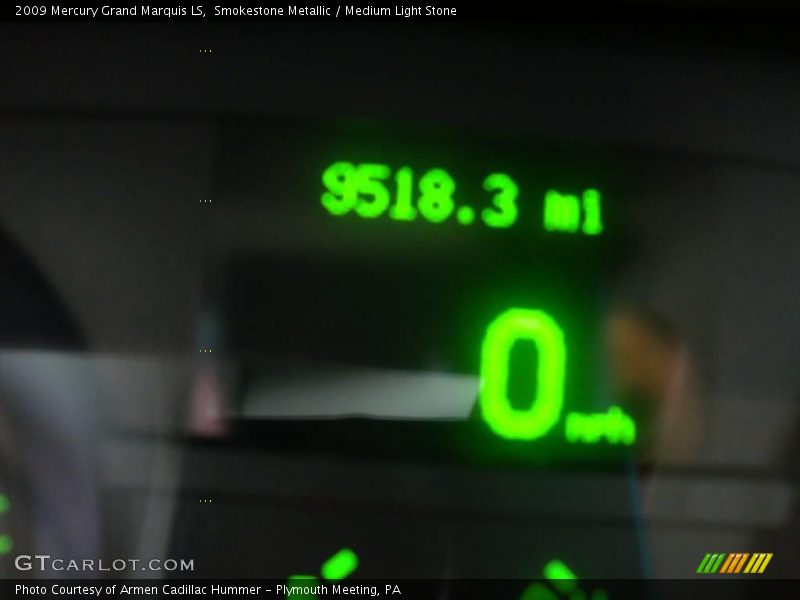 Smokestone Metallic / Medium Light Stone 2009 Mercury Grand Marquis LS