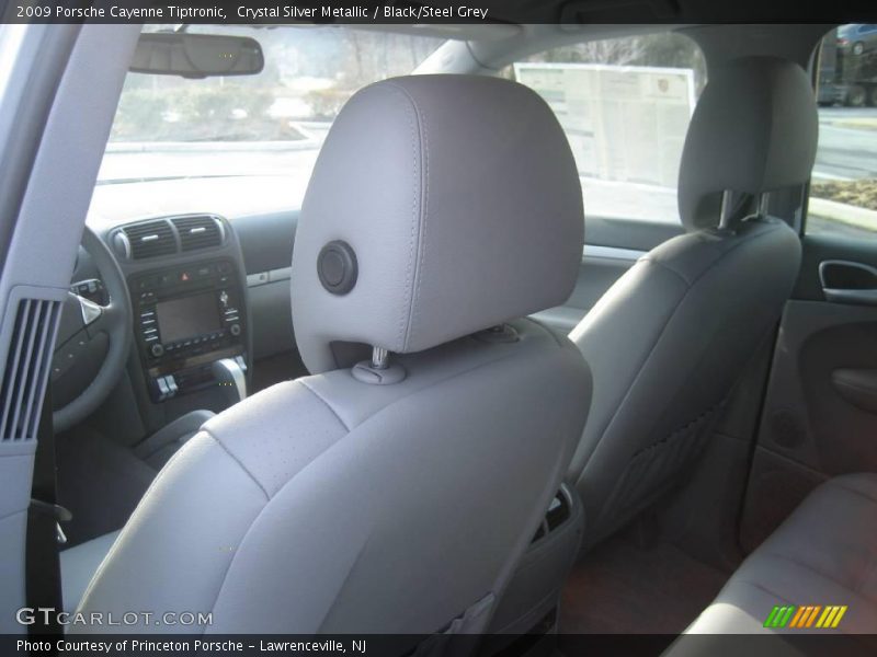 Crystal Silver Metallic / Black/Steel Grey 2009 Porsche Cayenne Tiptronic