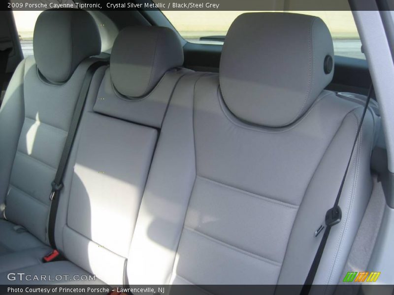 Crystal Silver Metallic / Black/Steel Grey 2009 Porsche Cayenne Tiptronic