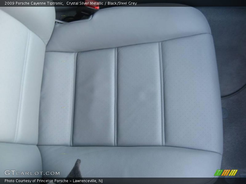 Crystal Silver Metallic / Black/Steel Grey 2009 Porsche Cayenne Tiptronic