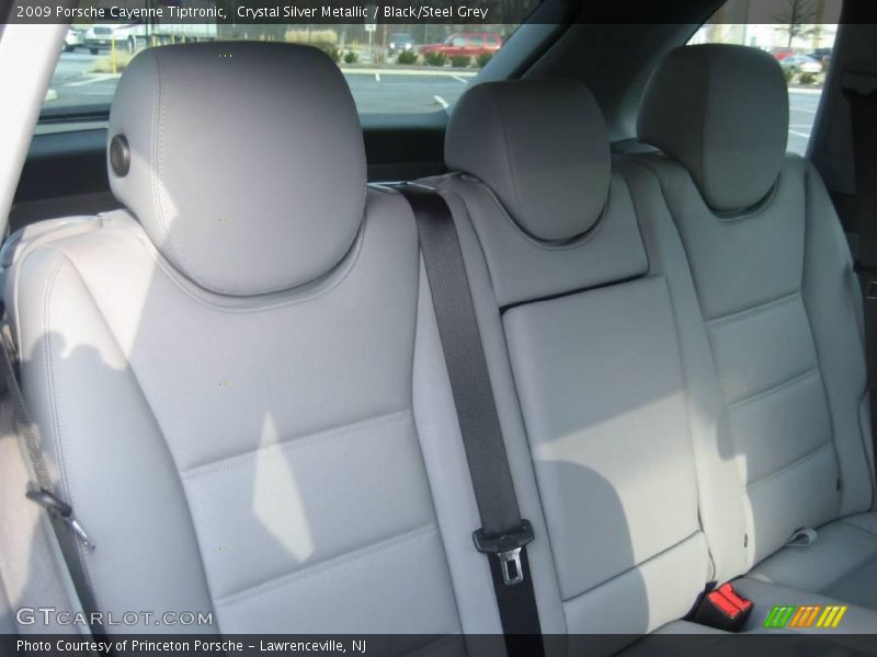 Crystal Silver Metallic / Black/Steel Grey 2009 Porsche Cayenne Tiptronic