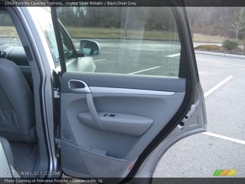 Crystal Silver Metallic / Black/Steel Grey 2009 Porsche Cayenne Tiptronic