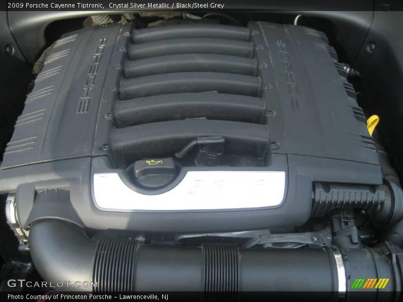 Crystal Silver Metallic / Black/Steel Grey 2009 Porsche Cayenne Tiptronic